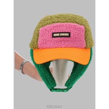 26 F/W 보보쇼즈 컬러 블록 시프스킨 MITTENS (KIDS 상 B0042285635
