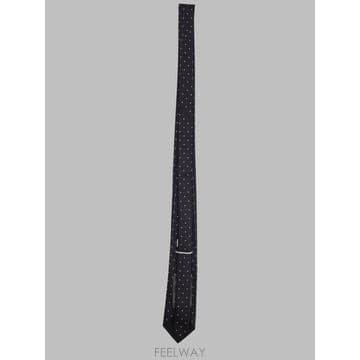 26 F/W 생로랑 CRAVATTA 인 자카드 DI SETA A001 B0042291972