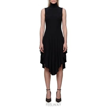 26 F/W 알라이아 SHAPING 포인트 드레스 AA9R3267K1 B0022290353