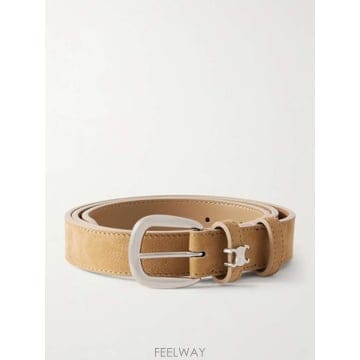 셀린느 2.5CM TRIOMPHEEMBELLISHED 누벅 벨트 B B0082290036
