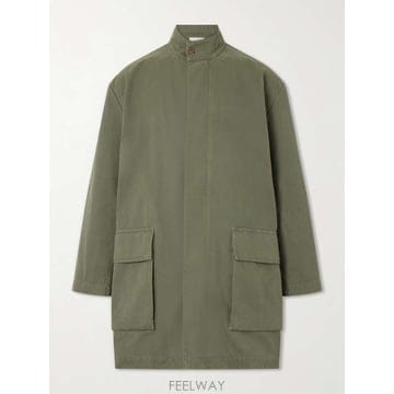 더 로우 SIMEAU 코튼트윌 코트 R001546-W5050 B0082296715