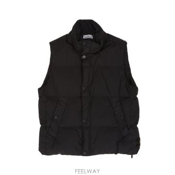 26 F/W 스톤 아일랜드 조끼 G100010 크링클 렙스 NY 블랙 B0742258879