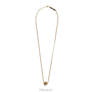 26 F/W 로에베 아나그램 PEBBLE 목걸이 JANB241X05/ B0742259947