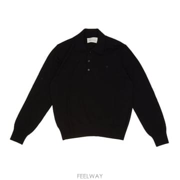 26 F/W 아미 QUOTA 폴로 스웨터 WITH 콘트라스트 아미 드 B0742263165