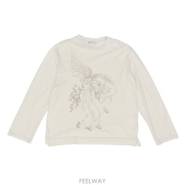 아워레가시 프린트 티셔츠