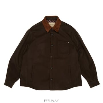 26 F/W 발렌티노 GIUBBINO V 디테일 스무스 울 DRAP  B0742288538
