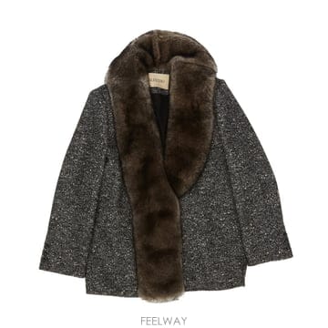 26 F/W 발렌티노 자켓 MPETTO MOSSI 쉐브론 부클레 9B B0742288549