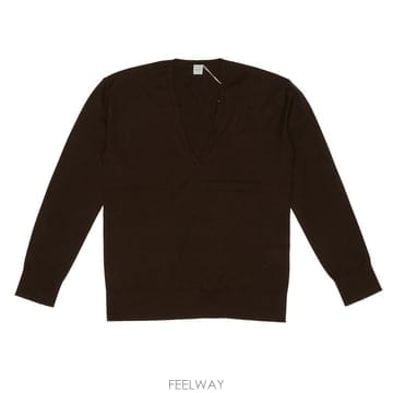 26 F/W 토템 파인 브이넥 니트 264WRT0521YA0079/4 B0742290913