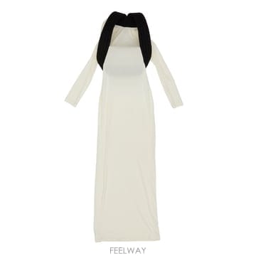 26 F/W 장 폴 고티에 믹스 울 & 크레페 저지 SCULPTED  B0742290921