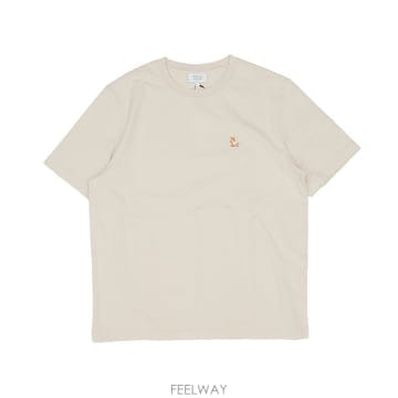 26 F/W 메종 키츠네 CHILLAX 폭스 컴포트 TEESHIRT  B0742293907