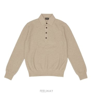 26 F/W 제냐 OASI 캐시미어 폴로 UIK74A4145/432 B0742293915