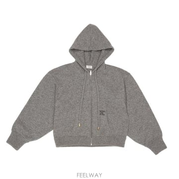 26 F/W 셀린느 후드 가디건 RY0YC4J48/08GC B0742295603