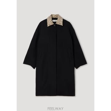 26 F/W 로헤 치타 카라 울 코트 42110176/001_308 B0742296425
