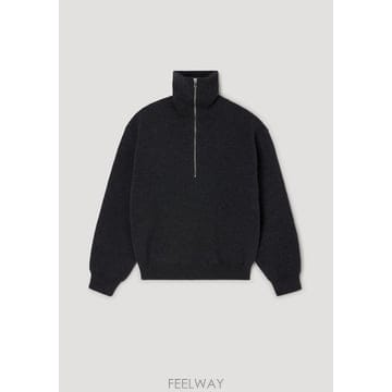 26 F/W 로헤 투 웨이 지퍼 터틀넥 42123328/010_333 B0742296464