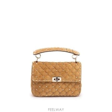 발렌티노 VALENTINO 가라바니 락스터드 스파이크 미디엄 스웨이 B0172290127