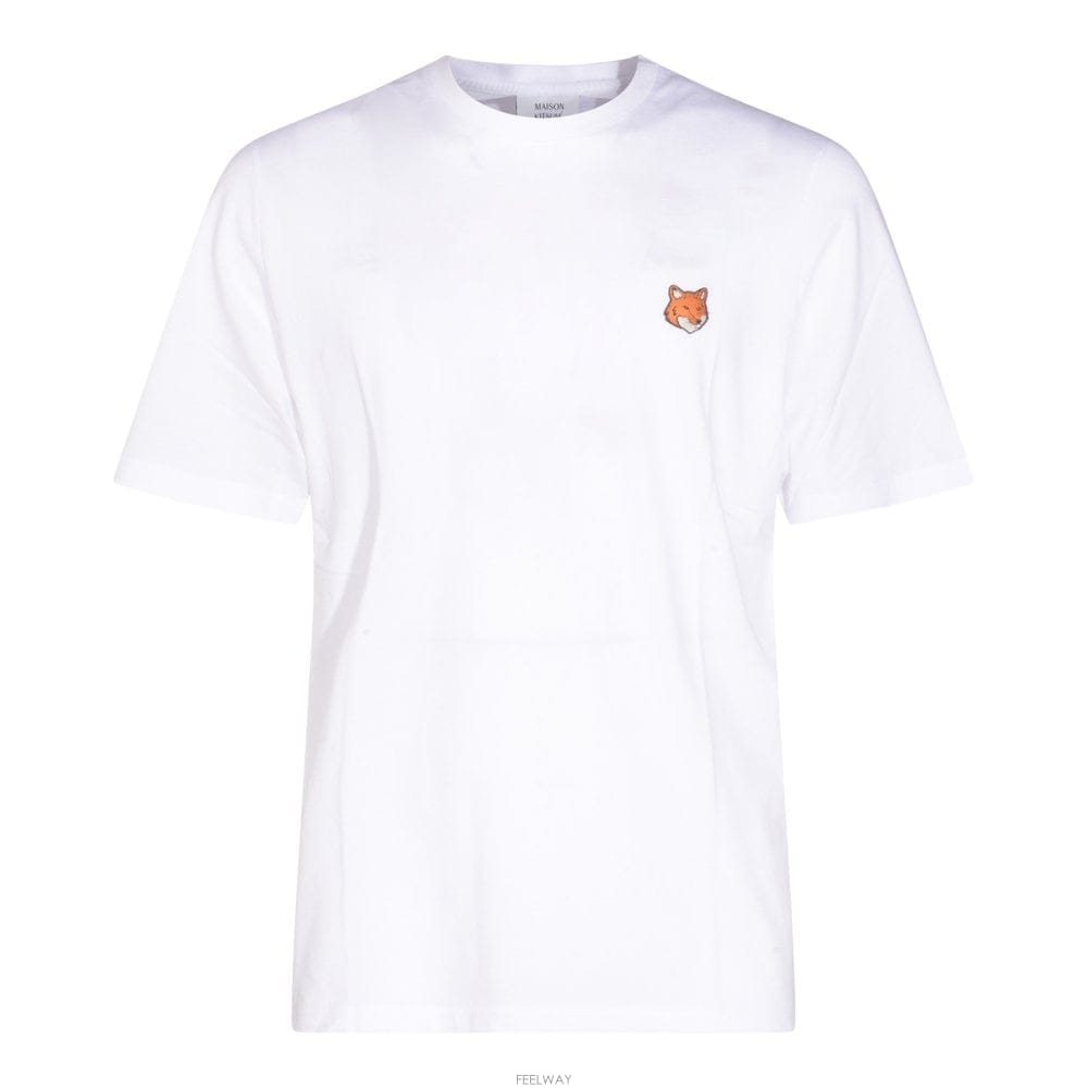 Maison Kitsune ���� Ű���� ȭ��Ʈ ��ư Ƽ���� PM00107KJ7026P100 B0482290280���� Ű���� ȭ��Ʈ ��ư Ƽ���� PM00107KJ7026P100 B0482