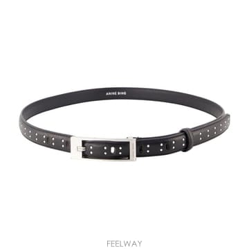26 F/W 애니빙 ELLY 스터드 벨트 ANINE 빙 레더 블랙 A B0732283663
