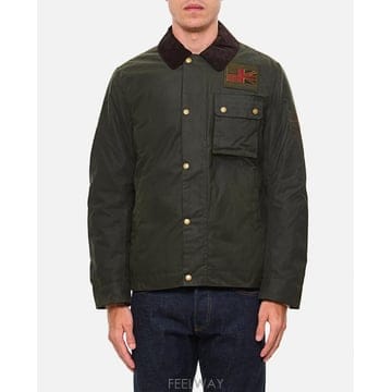 26 F/W 바버 WORKERS 왁스 자켓 MWX1853SG91 B0032290190