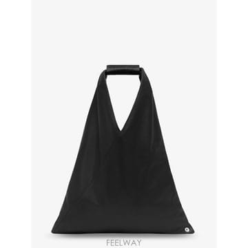 MM6 메종 마르지엘라 재패니즈 클래식 스몰 페이크 레더 핸드백 S B0652297534