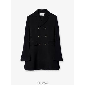 셀린느 더블페이스 울 테일러 코트 RM0IZ120338NO B0652297544