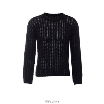 26 F/W 앤드뮐미스터 ARELD 트위스트 스웨터 14303/KN0 B0012289194