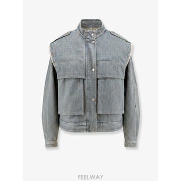 이자벨 마랑 ETOILE EDANY 코튼 트윌 자켓 VE0687FA B0652290814