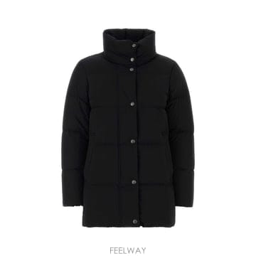 울리치 매디슨 미디 다운 자켓 블랙