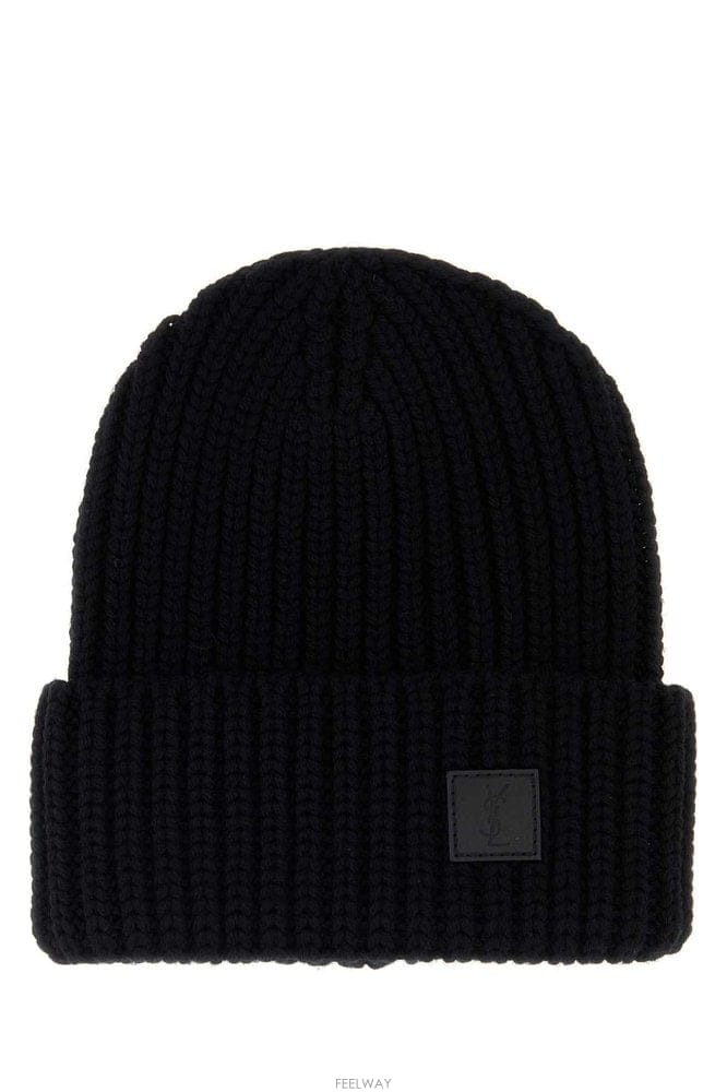 Saint Laurent ���ζ� BONNET MAILLE A0045W3Y206 1000 B0442284234���ζ� BONNET MAILLE A0045W3Y206 1000 B0442284234