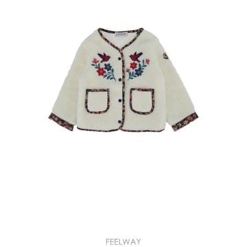몽클레어 지퍼 업 가디건 (KIDS 상품) L29518G000068 B0442292144