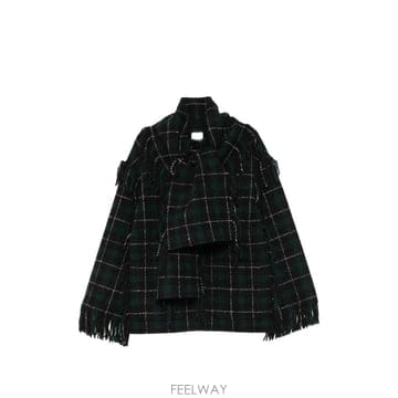 토템 울 프린지 스카프 자켓 264WRO0242FB0471421 B0712297657