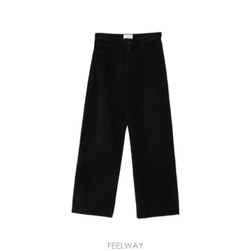 더 로우 EGLITTA 벨벳 트라우저 6634W4831FBK B0712297666