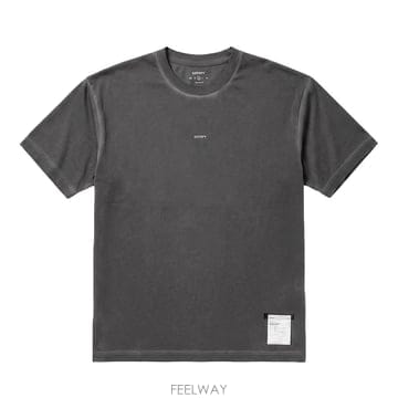 새티스파이 남성 오라라이트 티셔츠 11000 00D01 PIGMENT BLACK [SFC002bk]
