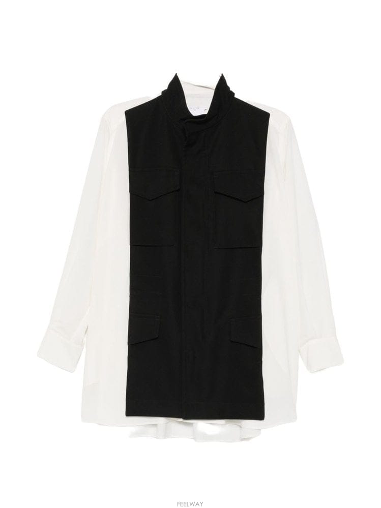 Sacai ��ī�� LONGSLEEVEDSHIRTS 26-08709152 B0712291030��ī�� LONGSLEEVEDSHIRTS 26-08709152 B0712291030