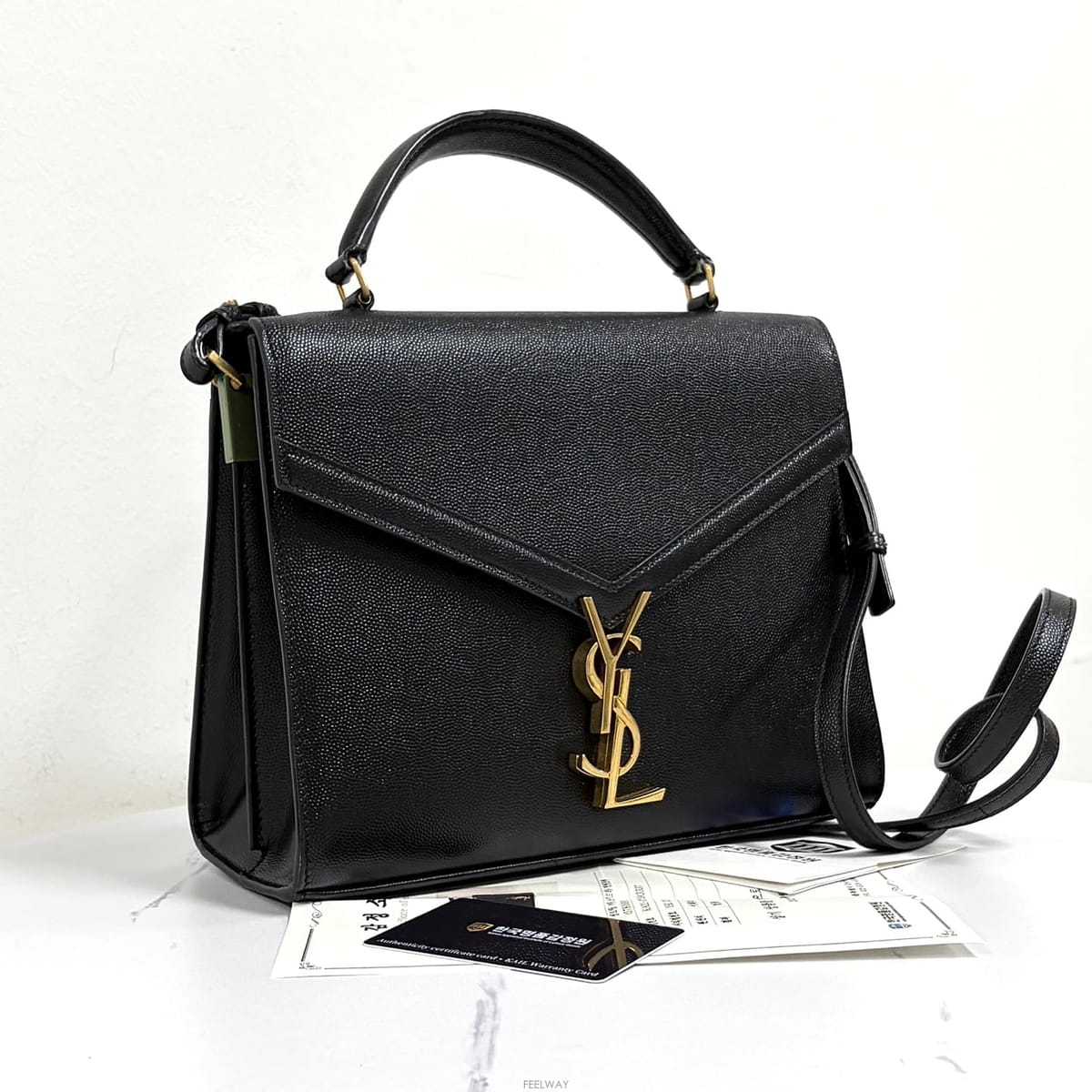 Saint Laurent [�����Ϸ�] ���ζ� ī���� ž �ڵ� ��Ʈ�� & ����� ���� (578000)[�����Ϸ�] ���ζ� ī���� ž �ڵ� ��Ʈ�� & ����� ��