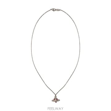 26 F/W 비비안 웨스트우드 남성 DIAMANTE 하트 목걸이 VI B0732293794