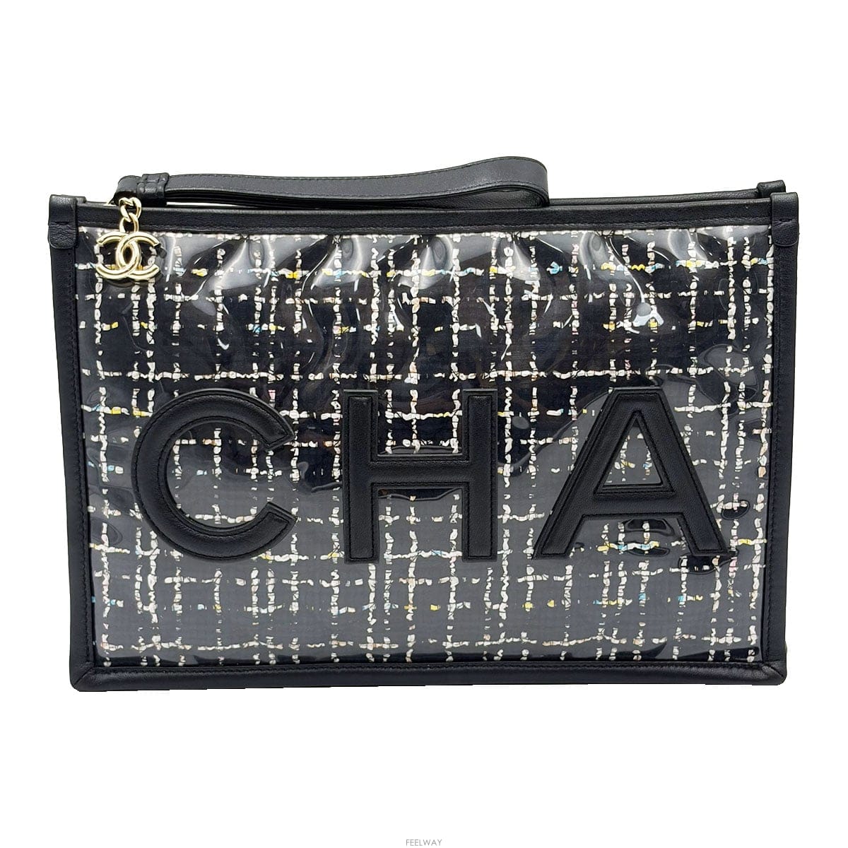 CHANEL ���� Chanel AP0359 ���� Ʈ���� CHANEL �ΰ� PVC Ŭ��ġ (27����)���� Chanel AP0359 ���� Ʈ���� CHANEL �ΰ� PVC Ŭ��ġ 