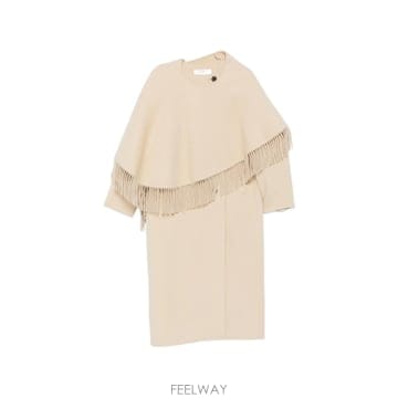 Rohe double faced fringe coat 12188736979208 TP725388649