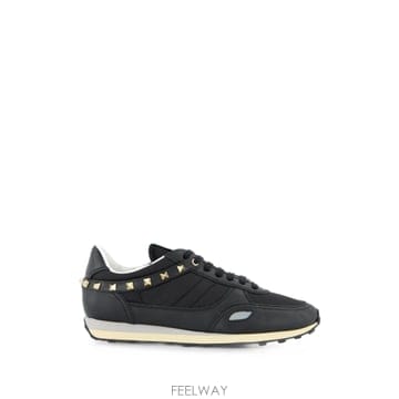 Valentino �߷�Ƽ�� ����ٴ� Stud Up sneaker an leather And nylon 1220881219610�߷�Ƽ�� ����ٴ� Stud Up sneaker an leather And nylon
