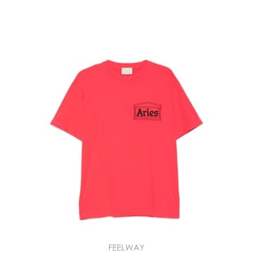 에리스 Temple logo print T shirt 12188711158024 TP725389373