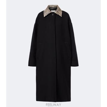 26 FW Rohe 카프 헤어 트리밍 버진 울 코트 TP581488095