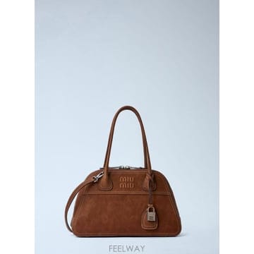 26 FW 미우미우 여성 비방트 스웨이드 핸드백 5BB199 2BBL F098L TP877206934