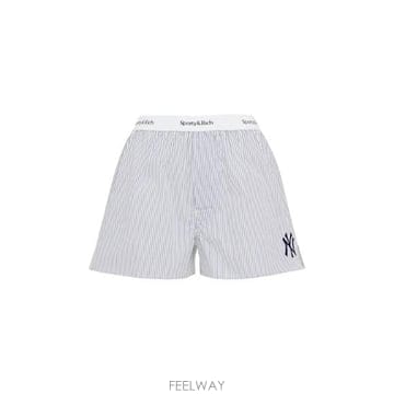 스포티앤리치 양키스 세리프 코튼 복서 쇼츠
