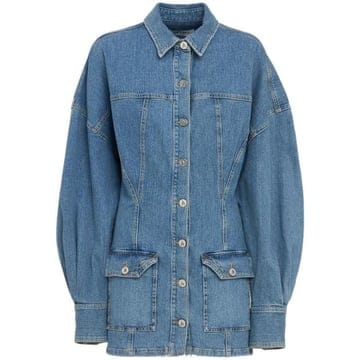 26 FW 아티코 여성 데님 퍼프 소매 재킷 83I XJE018 TP724686722