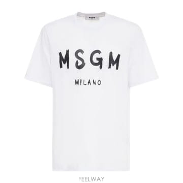 26 FW MSGM 남성 그래픽 프린트 오버사이즈 티셔츠 79I L6T003 TP724771882