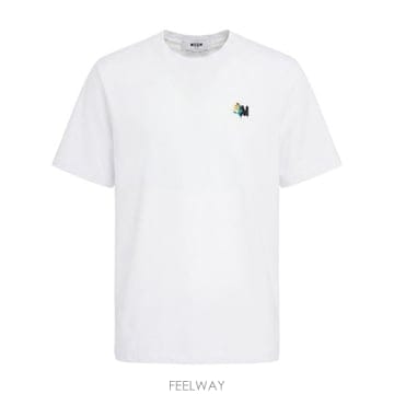 26 FW MSGM 남성 크루넥 반팔 티셔츠 83I L6T023 TP724716529