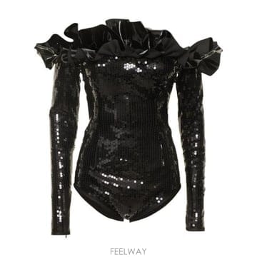 26 FW 알렉산드라리치 여성 러플 롱슬리브 점프수트 TP724678733