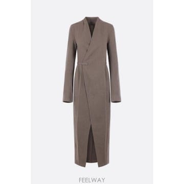 [E32]릭오웬스 RO02F5954WBD34 여성 코트 RICK OWENS wool wrap coat