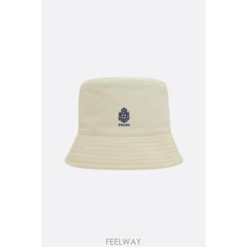 [E32]프라다 2HC137192AF0036 남성 모자 PRADA Old gabardine bucket ha