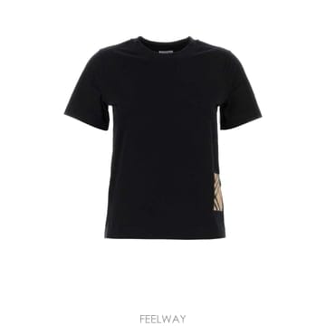 Burberry [X45]������ 8132970 A1189 ���� Ƽ���� �μҸ� ž ���� Black cotton t shirt[X45]������ 8132970 A1189 ���� Ƽ���� �μҸ� ž ���� B