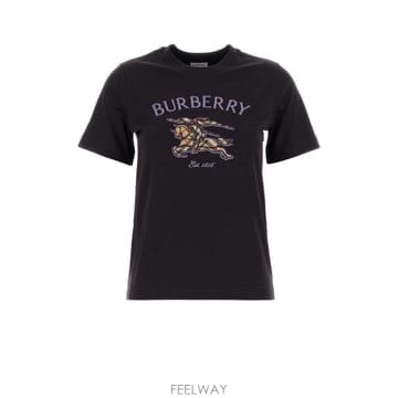 Burberry [X45]������ 8132678 C6479 ���� Ƽ���� �μҸ� ž ���� Aubergine cotton t sh[X45]������ 8132678 C6479 ���� Ƽ���� �μҸ� ž ���� A